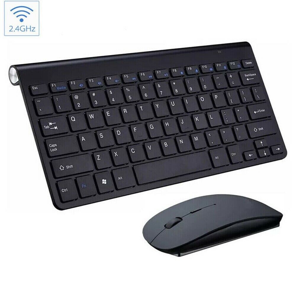 Mini Wireless Keyboard And Mouse Set Waterproof 2.4G For Mac Apple PC