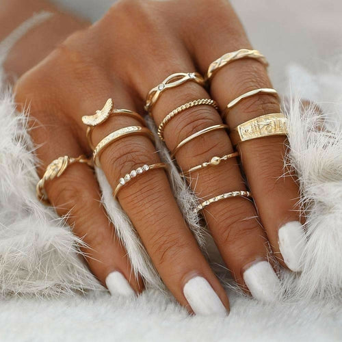 Golden Ring Set - Liv&Maddie