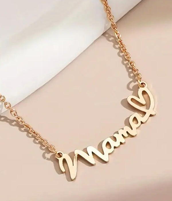 Mama Pendant Necklace - Liv&Maddie